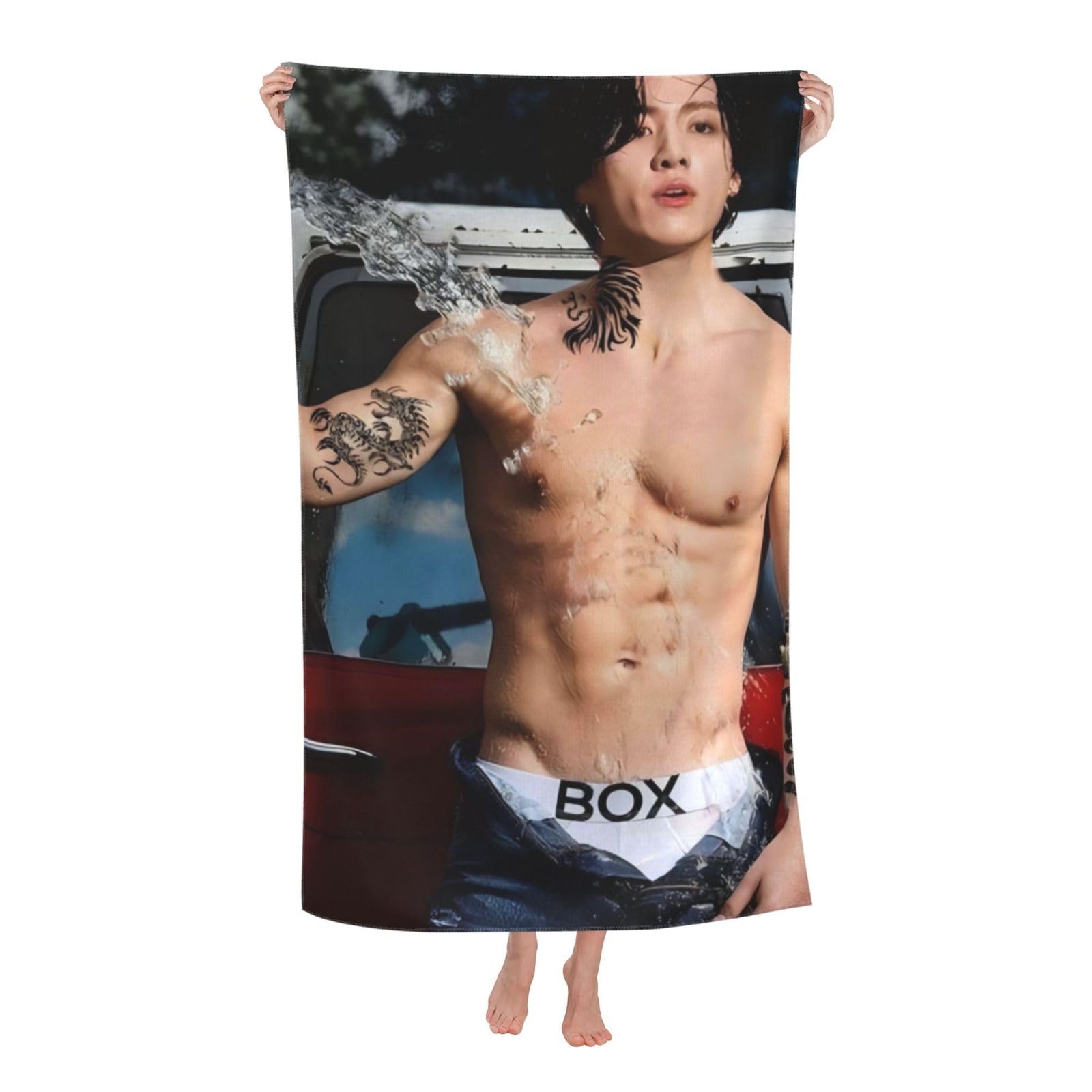 Amazon｜Jungkook ジョングク (9) マイクロファイバー バスタオル