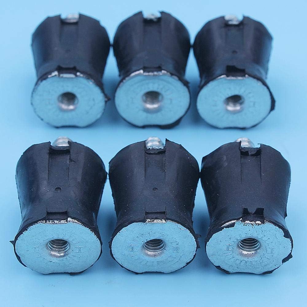 6 AV Buffer Mount Fit For 181 281 288 3120 288EPA 3120XP Chainsaw 501814702 501 81 47-02 501814701 501806102 Spare Parts