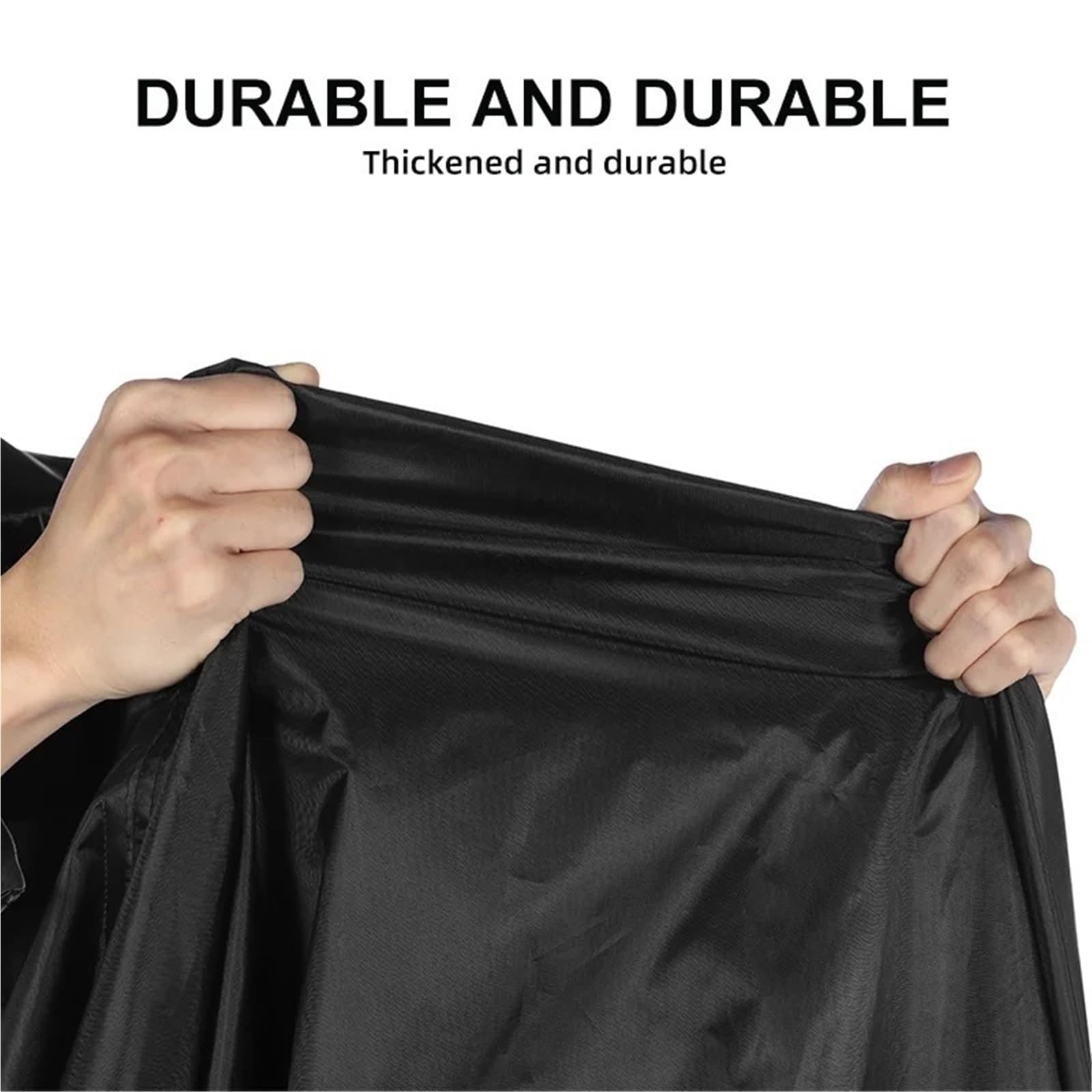 For H0nda TRANSALP XL 600 650 700 V XL700V XL650V Motorcycle Cover Outdoor Uv Protector Dust-proof Rain Covers(Black,XL for 190cm)