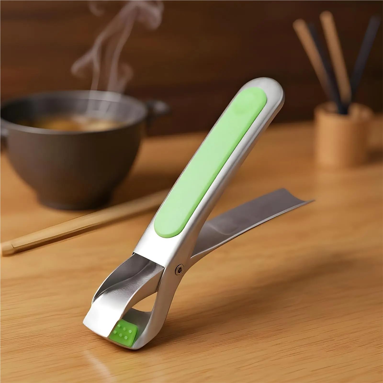 Pinza for placa caliente, utensilio de cocina, pinzas resistentes a la temperatura, pinza for sartén for horno, encimera, olla, tazón, plato, 4 Uds Para Sujetar Ollas