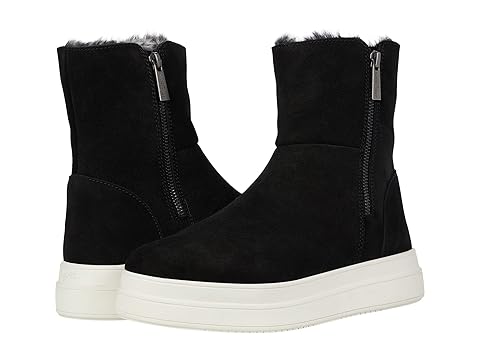 j slides black suede