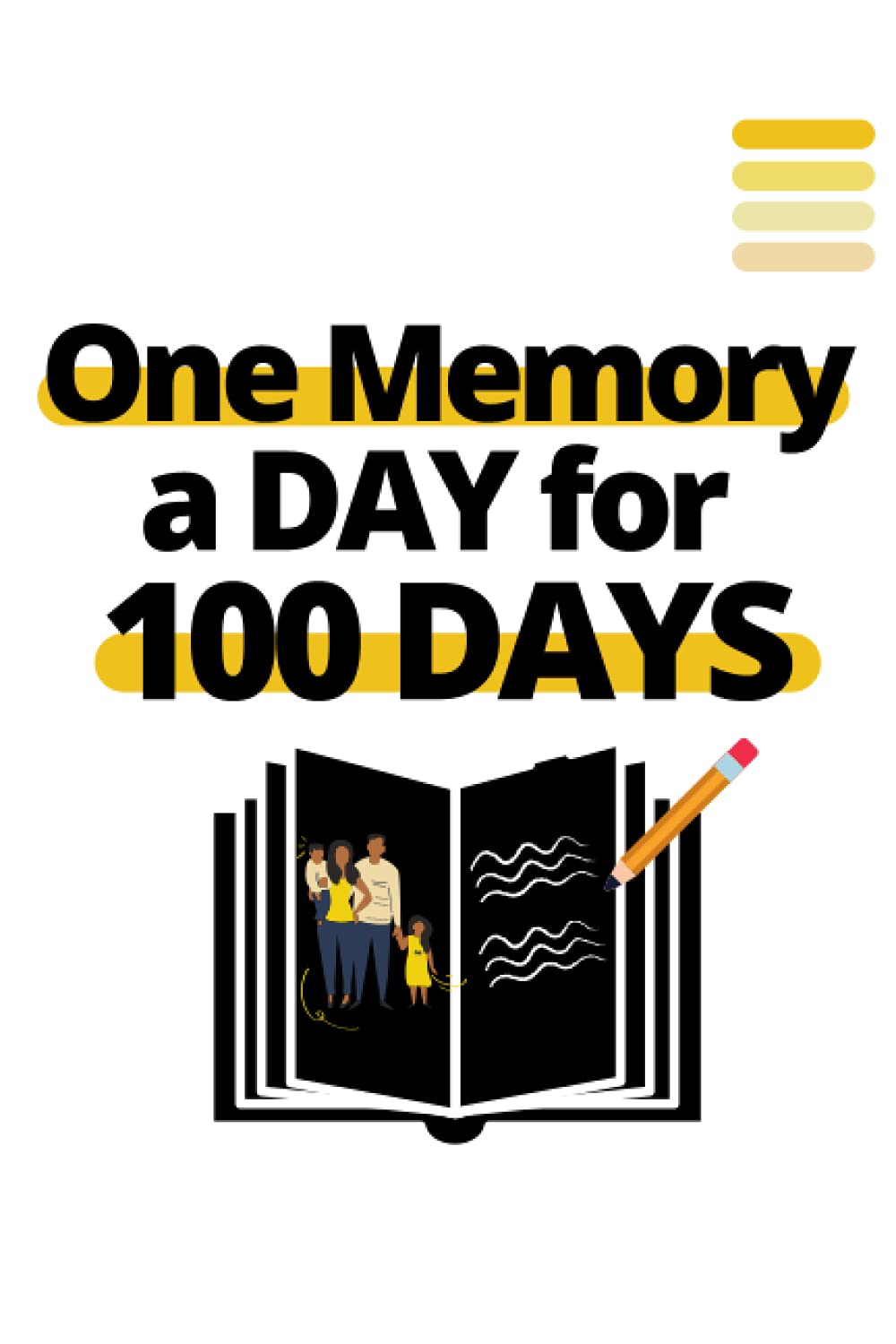 One Memory a DAY for 100 DAYS: mother's day gift; journal for parents; journal for gift ideas; journal for all; minimalist journal