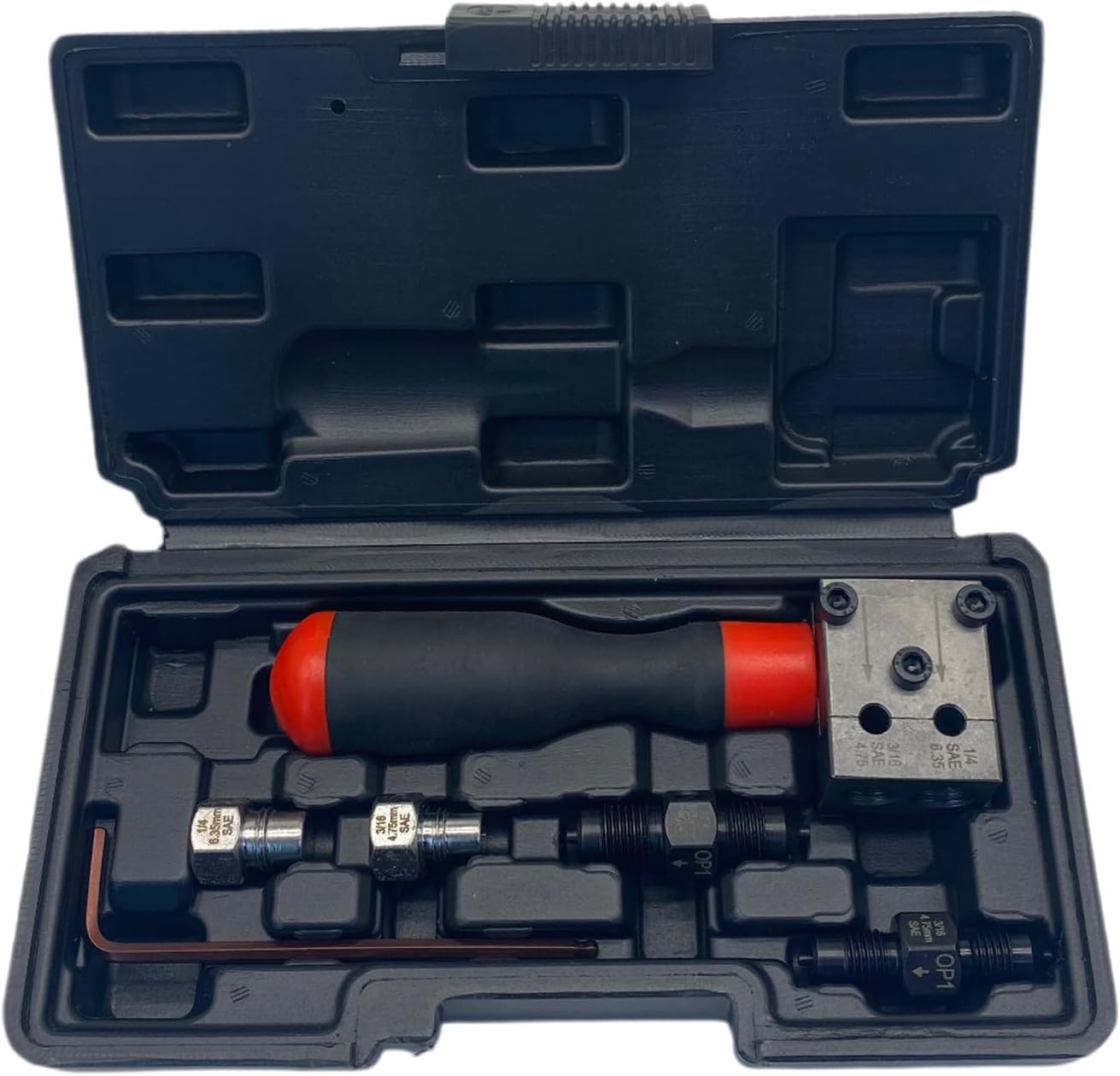 3/16in 1/4in Coppers Tube Brake Line Single Tool Adapter Auto Repair Tool Automotive Flaring Tool Set Car Repair Tool