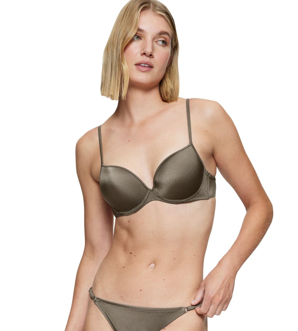 Triumph Midnight Swim WHU, Bikini Top Women's, Brown (Havana), 40D
