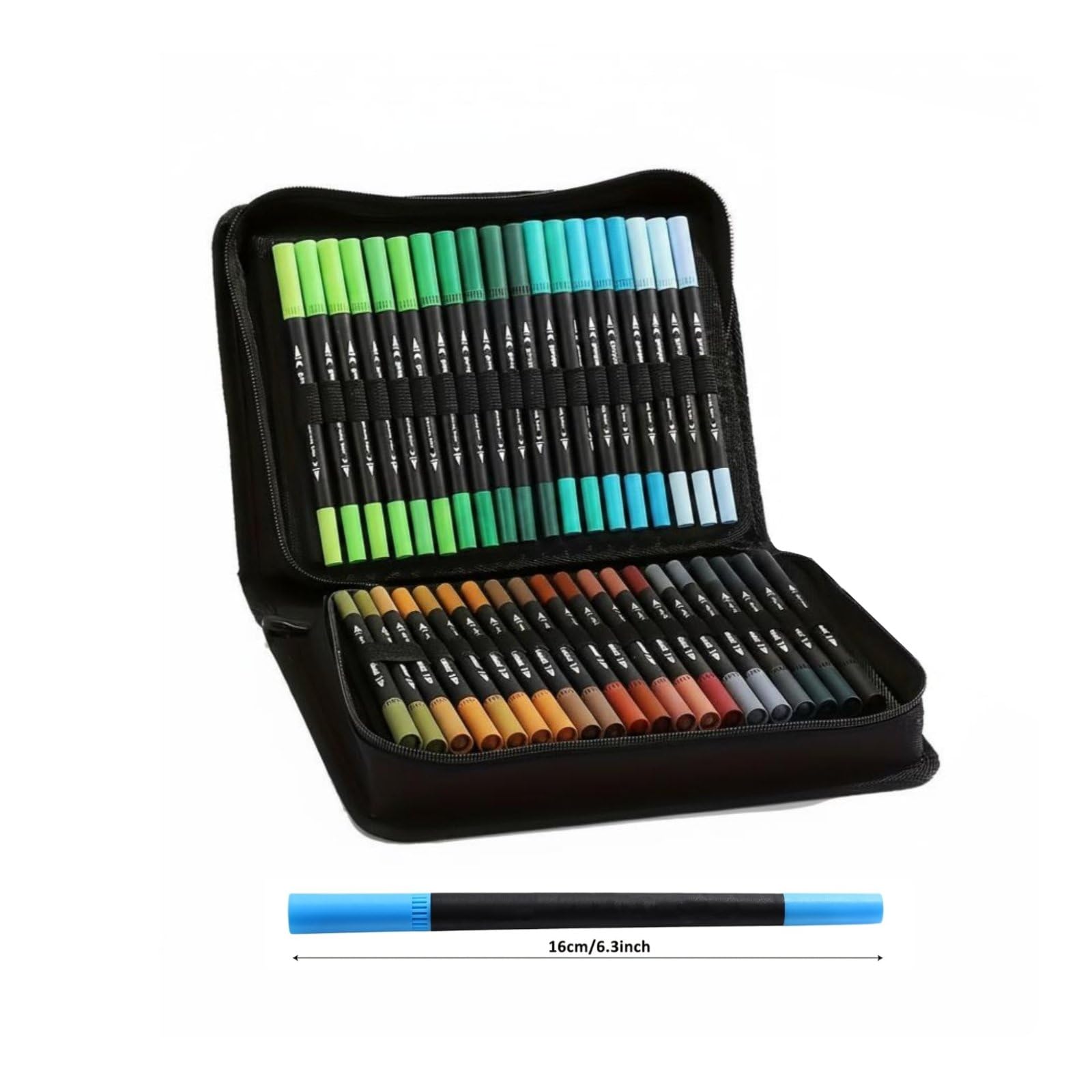 Harilla Pennarello a Doppia Punta Pennarello Pennarello Brush Pennarello Pennarello Marcatura per Calligrafia Disegno E Illustrazione con Bordo Nitido E