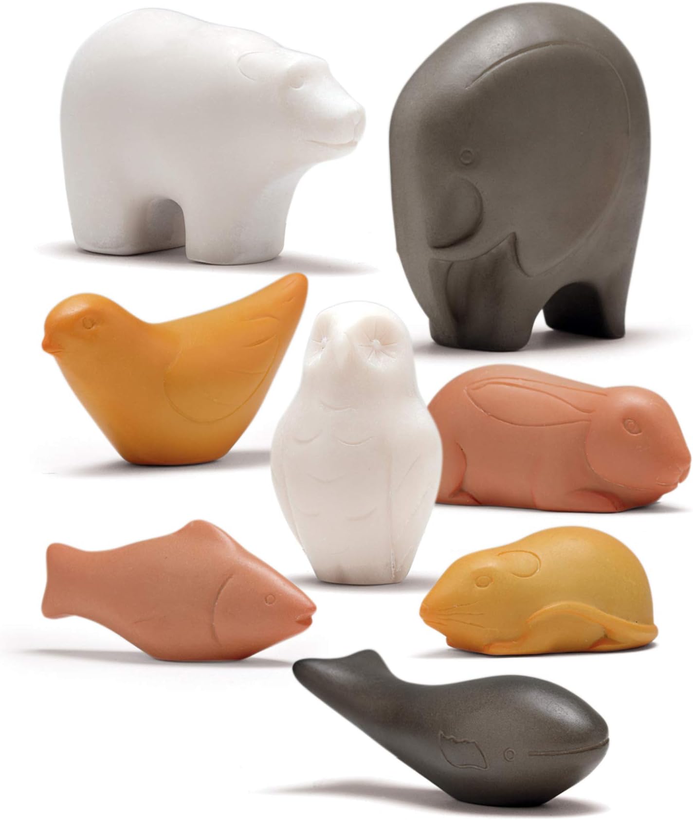 YUS1067 Sensory Play Animal Stone (Pack of 8)