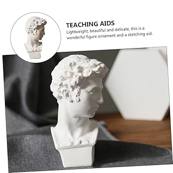 Amazon.co.jp: Levemolo ミニ樹脂彫刻デスクトップ装飾ホワイト