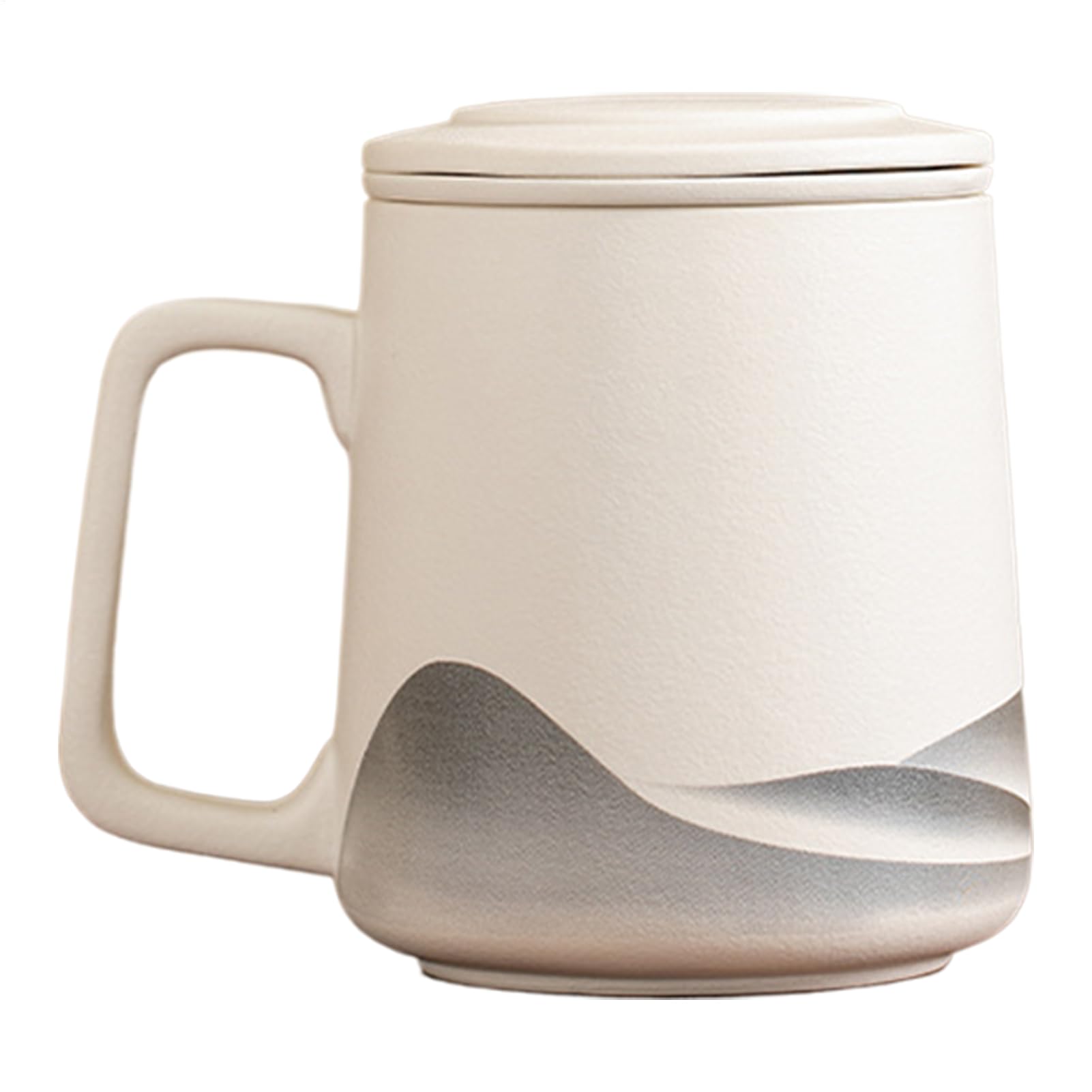 Teetasse Mit Infusor 360 ml Keramikfilter Edelstahl | Tee-Infuser Trinkbecher Edelstahl Infusor, Kaffee, Für Männer, Liebende, Zuhause, , Büros, Reisen, Feierlichkeiten