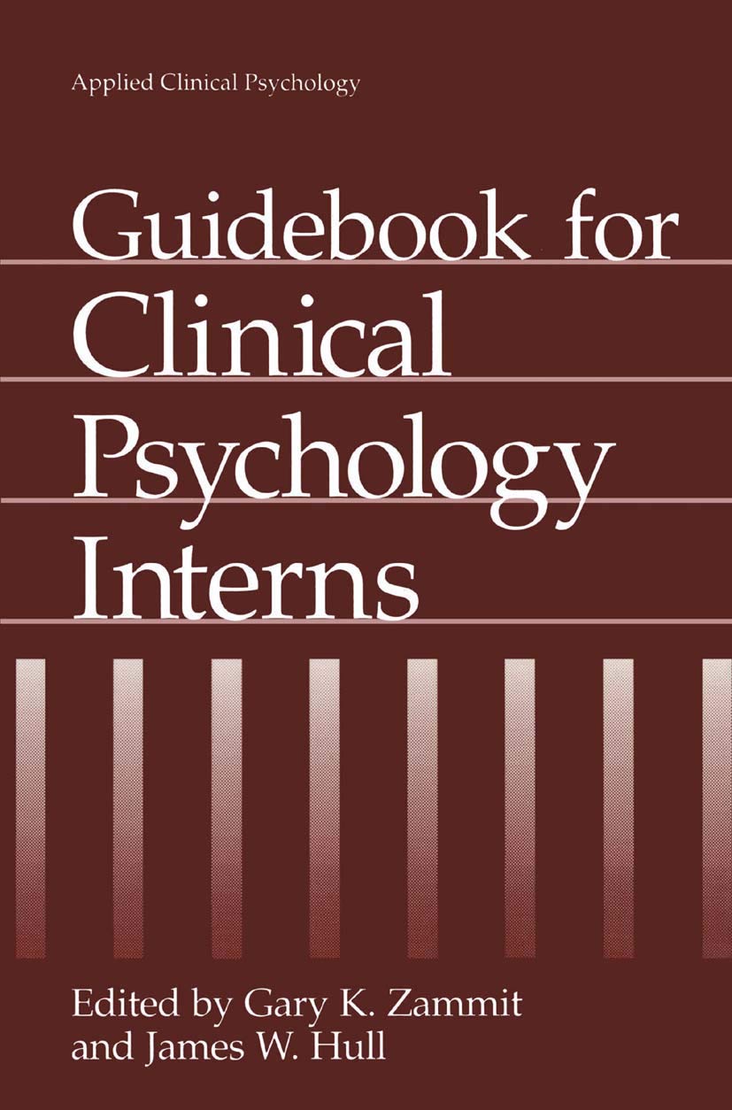 Buy Guidebook for Clinical Psychology Interns (NATO Science Series B) — BookShops.in