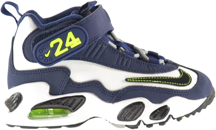 Air Griffey Max 1 (PS) Little Kids Shoes White/Black-Midnight Navy-Studio Green 437355-101