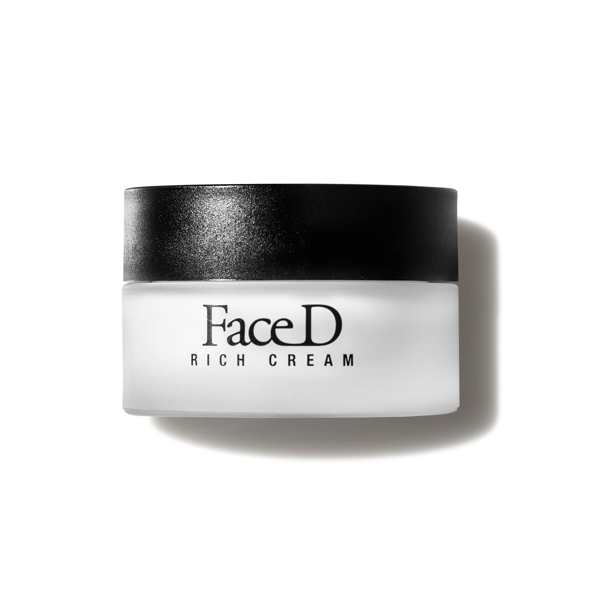 Face D - Rich Cream, 50 ml, Crema Viso Nutriente Anti-​Età con Acido Ialuronico e Vitamine