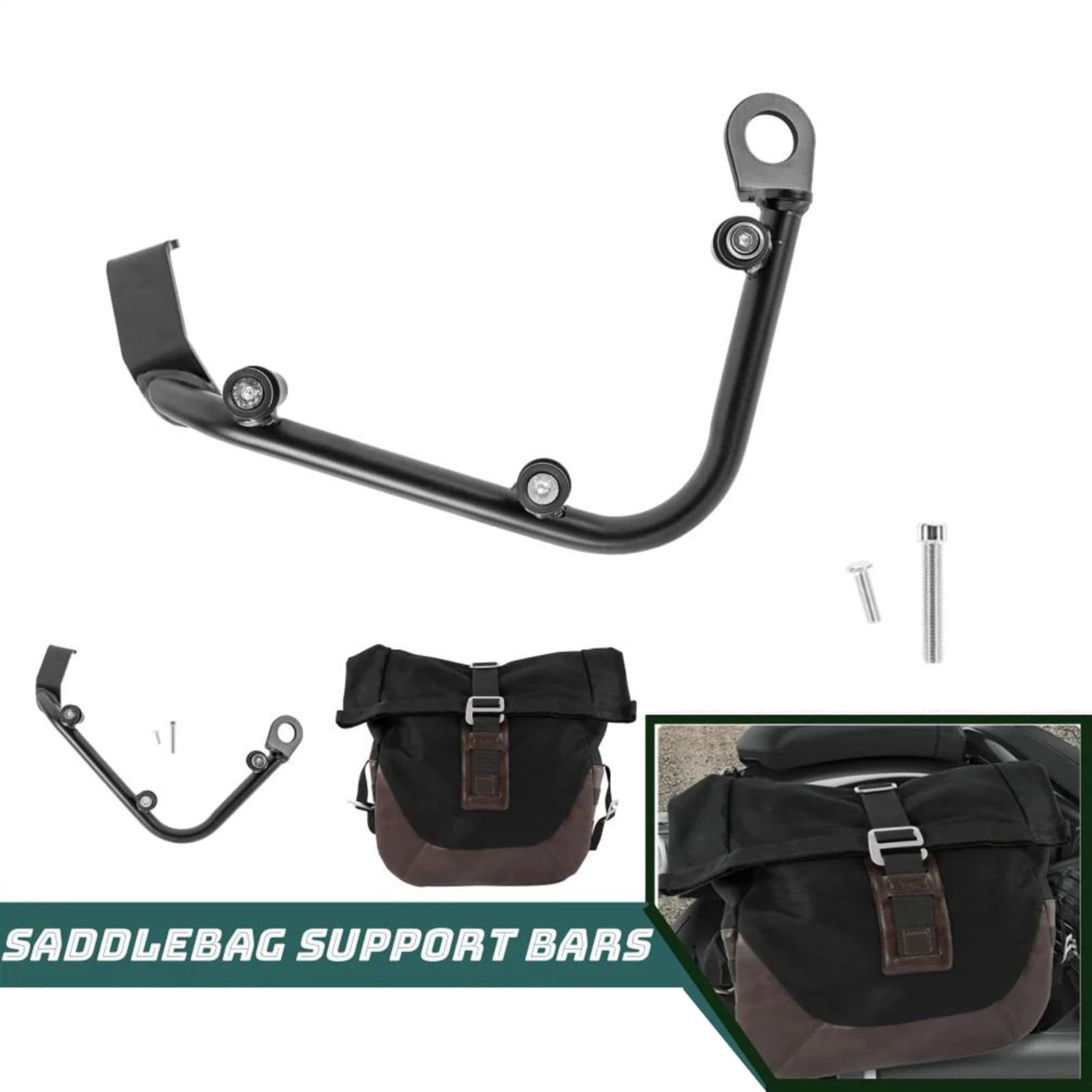 Soporte De Alforja R NineT para BMW R9T Scrambler Urban GS Pure Racer, Montaje Lateral para Motocicleta, Bolsas, Barras para Portaequipajes