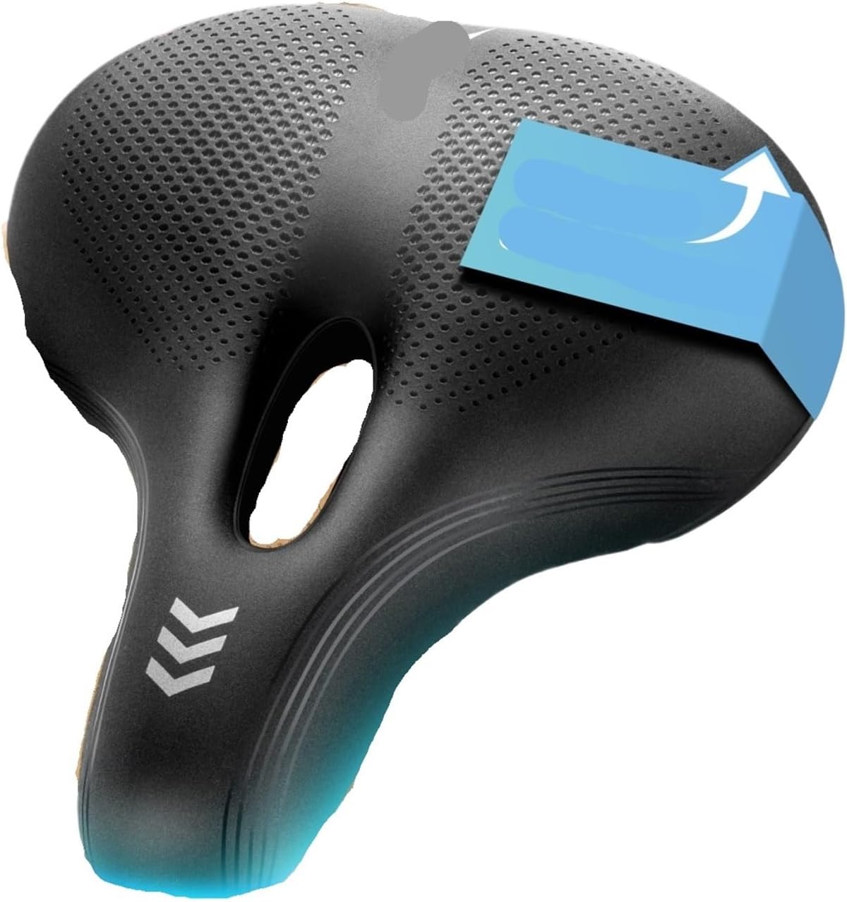 Bike Seat Saddle Cover Comfort Waterproof Breathable Cycling Bicycle Cushion,for Mountain Road City Outdoor(MTB)