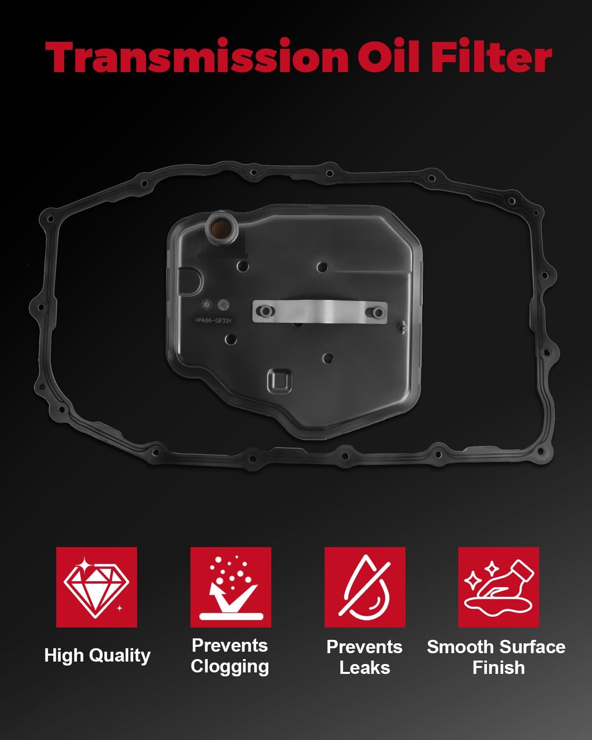 TF922 8L90 Automatic Transmission Fluid Filter Compatible with ATS CT4 CT6 CTS ESCALADE |CHEVROLET EXPRESS 2500 EXPRESS 3500 SILVERADO 1500|CANYON SAVANA SIERRA 1500 YUKONXL 24268875, 24274402