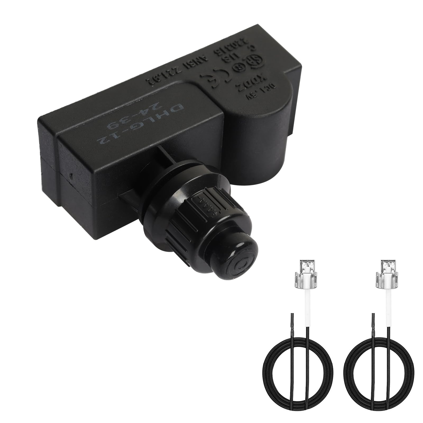 Photo 1 of Yuflame DHLG-12 2-Outlets Grill Igniters for CharbroilElectronic Ignition Module Replacement Kit w/Wires forCharbroil Surefire Ignition Systems