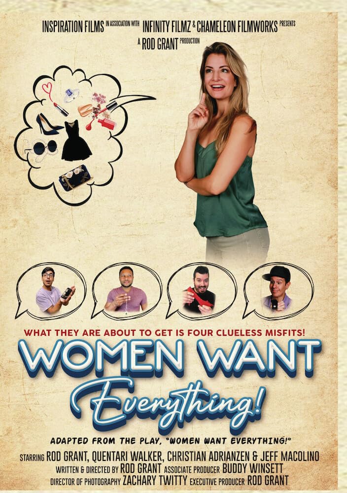 Women Want Everything DVD de cine americano para noches de película en casa
