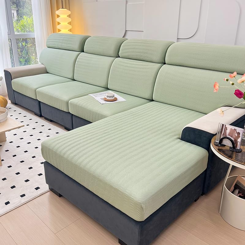 Housse de canapé élastique antidérapante et lavable pour meuble de salon