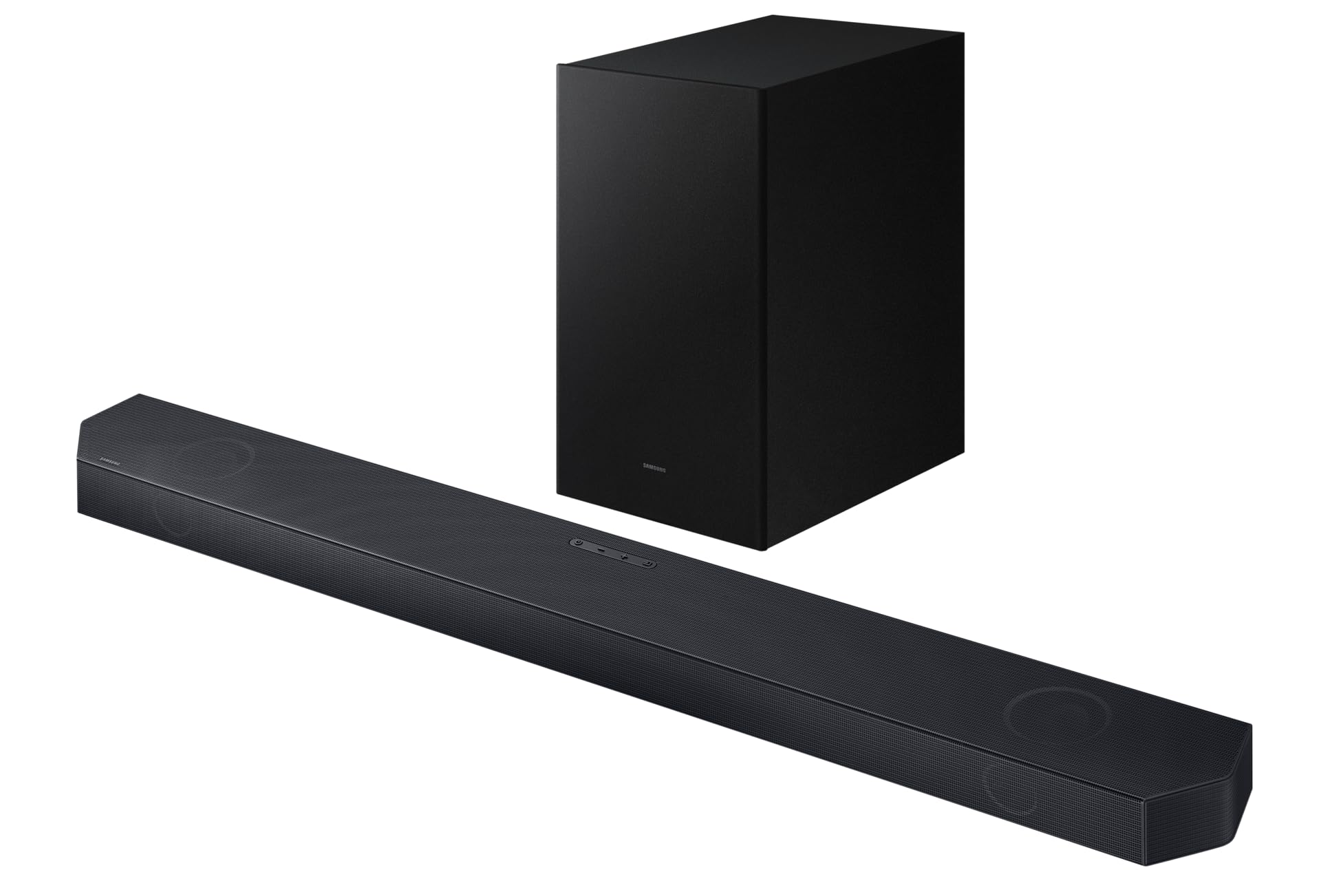 Samsung HW-Q610GH / Q600H Q-Series 3.1.2-Kanal Surround-Soundbar für TVs, Kabelloser 6.5"-Dual-Subwoofer, Kabelloses Dolby Atmos, Q-Symphony, Game Mode Pro für 3D-Gaming-Sound, Alexa