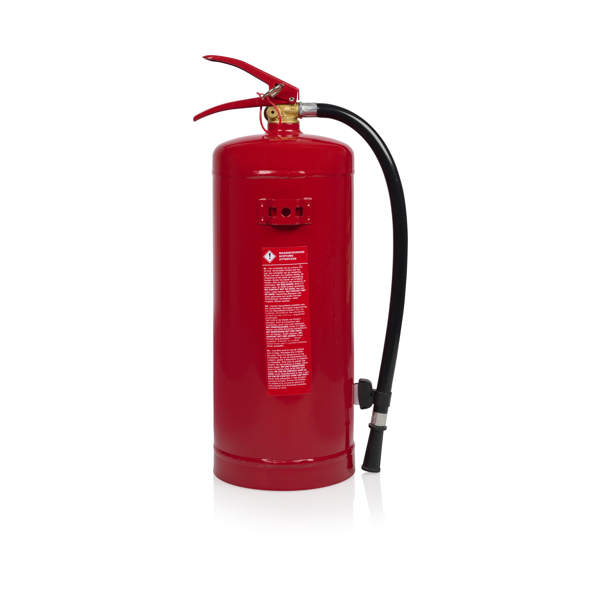 Smartwares Extintor de polvo - 6 kg - para incendios ABC - Adecuado para vehículos grandes y viviendas - Soporte de montaje incluido - FEX-15162