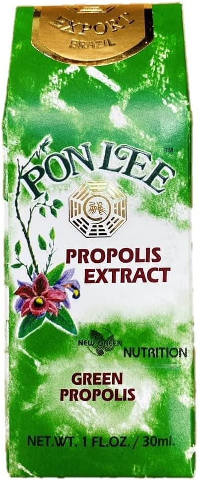 Pon Lee Brazil Green Bee Propolis Extract. Original Alcoholic Solution (30ml)