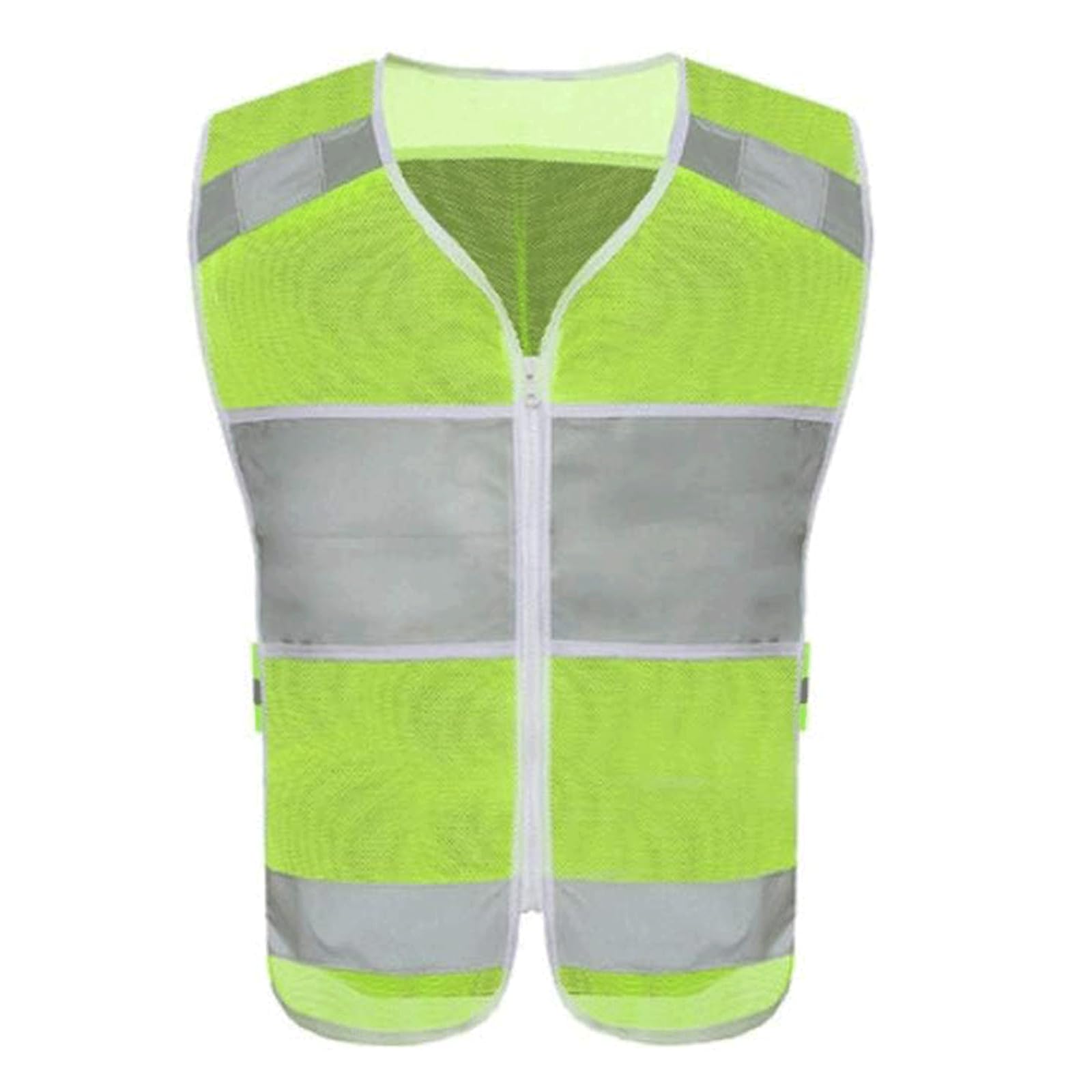 Chaleco de seguridad, Chaleco de seguridad reflectante de alta visibilidad, Chaleco de seguridad Chaleco reflectante ligero Chalecos de seguridad reflectantes de alta visibilidad de 360 ​​​​° Malla