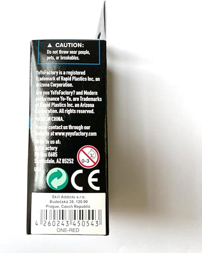 Miniatura 10 de YOYO FACTORY ONE Yo Yo - Yoyó profesional para principiantes para niños y adultos  YoYo truco sensible para aprender, practicar y divertirse, azul