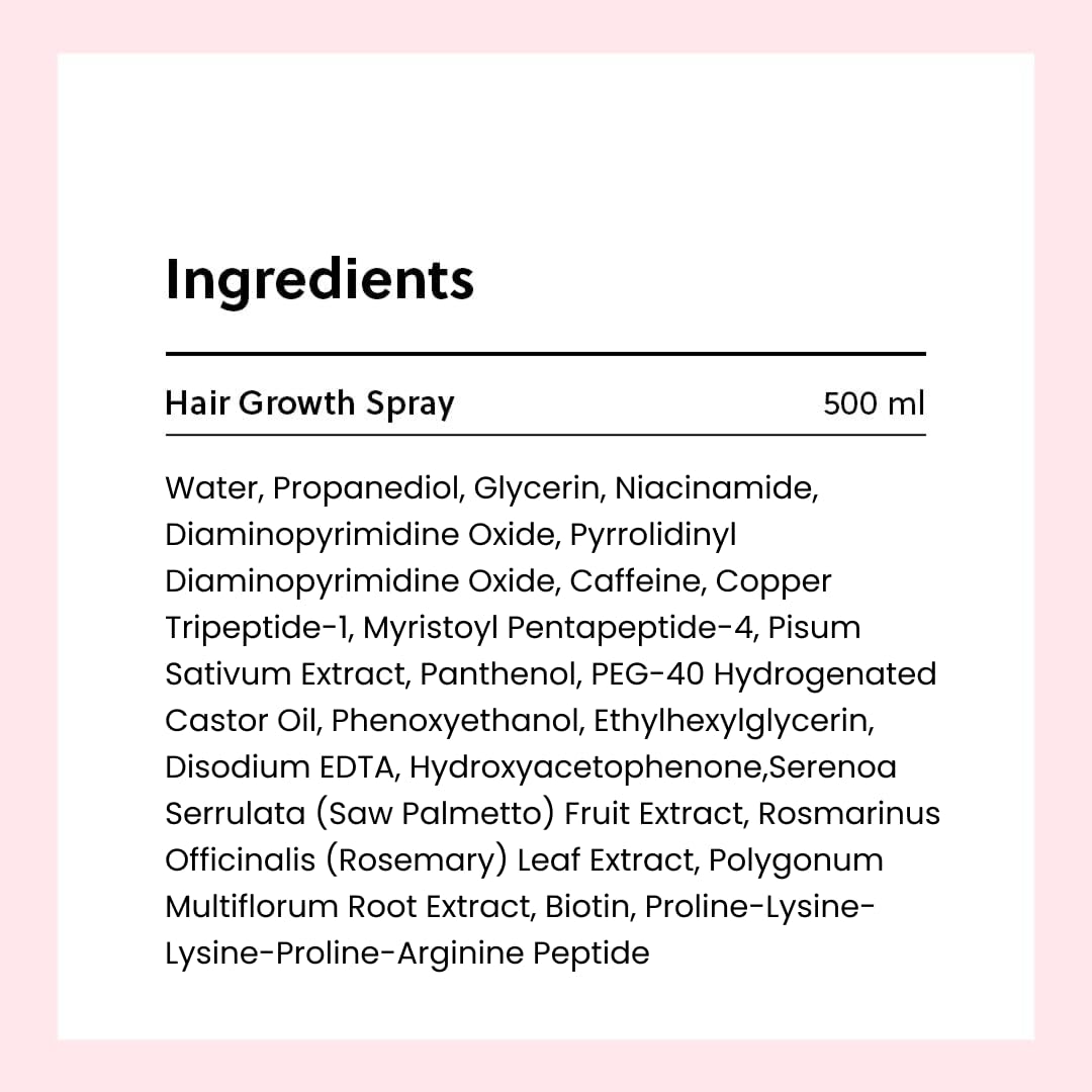 ForChics Hair Growth Serum for Women- Results in 4 Weeks- Hormone Free Hair Regrowth Treatment - For Thinning Hair Loss - Fast Absorbing Non-Greasy Scalp Spray 50ml - Image 7