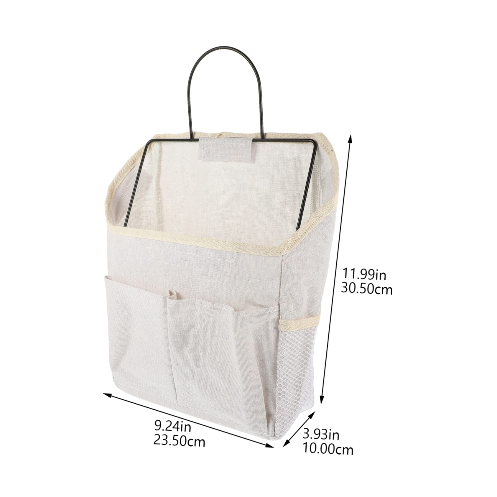 Garneck 2pcs Wall Hanging Organizer Storage Bag Stylish Home Storage Pocket for Dormitory Bedroom Versatile Wall-Mounted for Sundries Space-Saving Design Beautiful Pattern Easy to Use