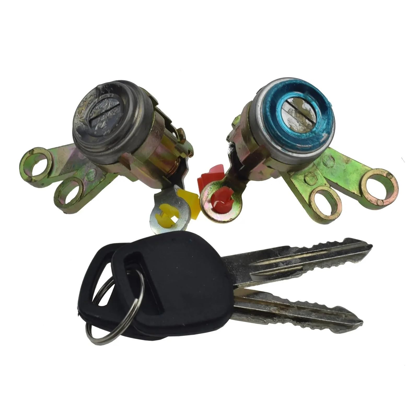 Door Lock Cylinder Keys Left/Right Set for Toyota