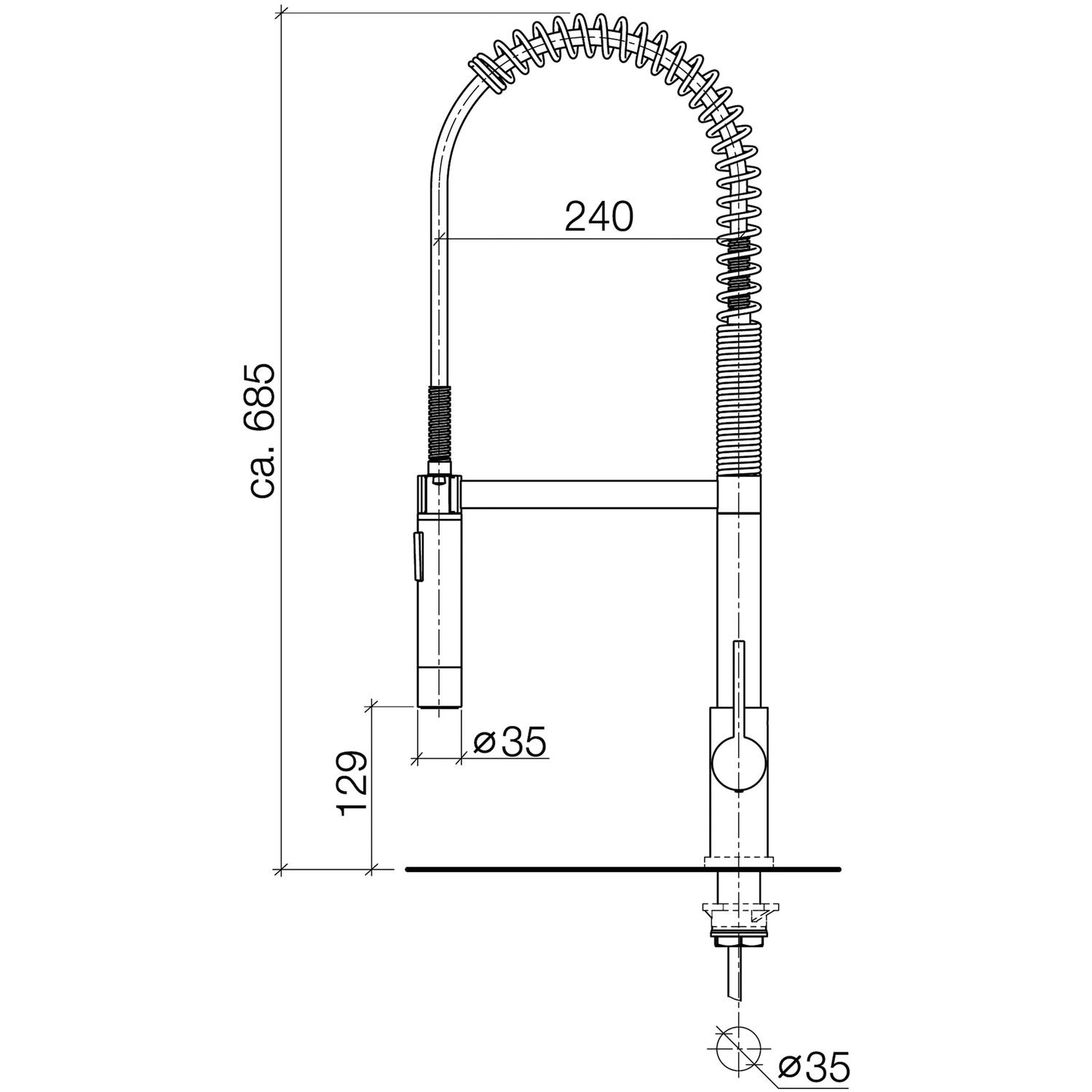 Dornbracht LULU Mélangeur De Bain à Trois Trous à Levier Unique Pour Linstallation Sur Le Bord De Baignoire Ou Sur Bord Du Carrelage 92819954