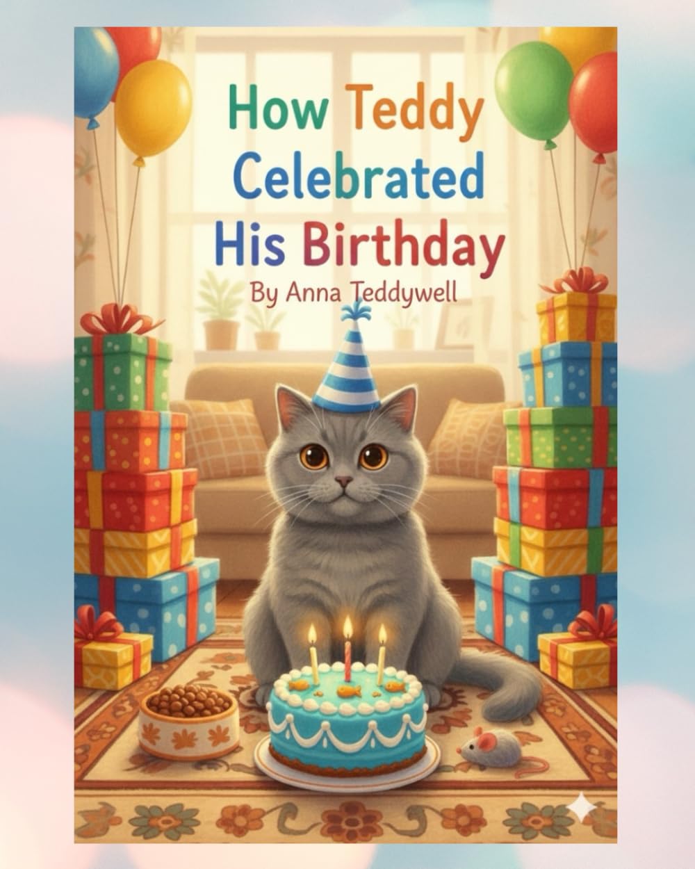 How Teddy Celebrated His Birthday: A Sweet and Magical Story for Little Readers (Teddy's Cozy Adventures - Book 3)