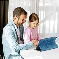 Vista 7 de UrbanX Funda universal para tablet de 7 a 8 pulgadas, funda protectora para tablet Huawei MediaPad M3 Lite 8 pantalla táctil, con banda de fijación