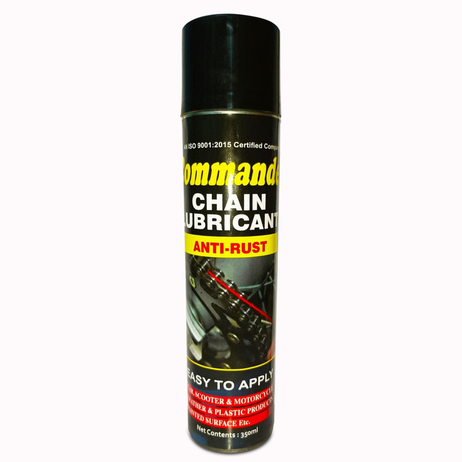 Chain Lubrication Spray,Protects All Types of Chain, Chain Lubricant Spray & Chain Cleaner Spray, All Purpose Cable Lubricant Oil for Bike Motorcycle Bicycle and Household Accessories (350ML)-image-0