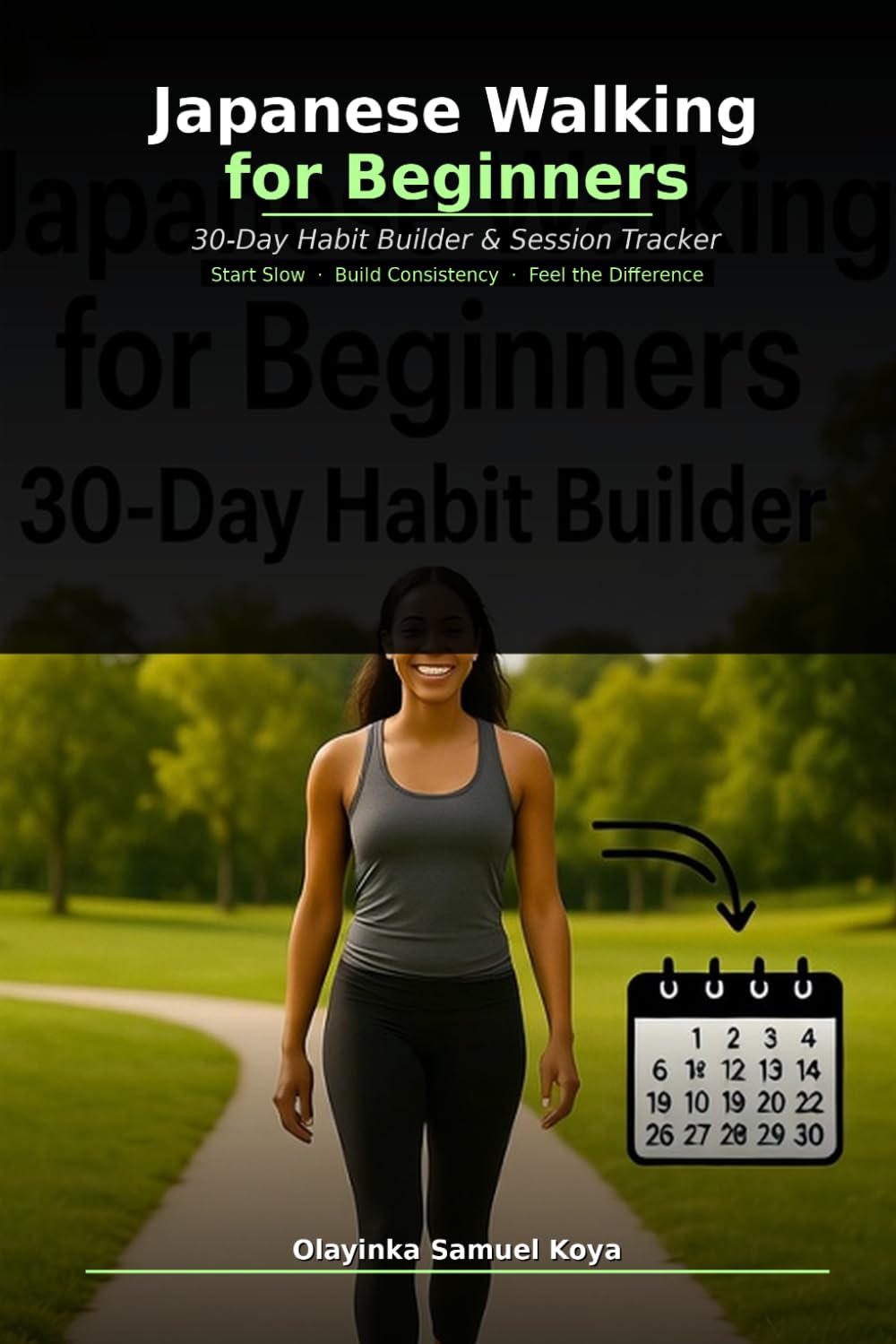 Japanese Walking for Beginners: 30-Day Habit Builder: Simple Interval Walking Guide to Build Consistency, Energy & Healthy Habits