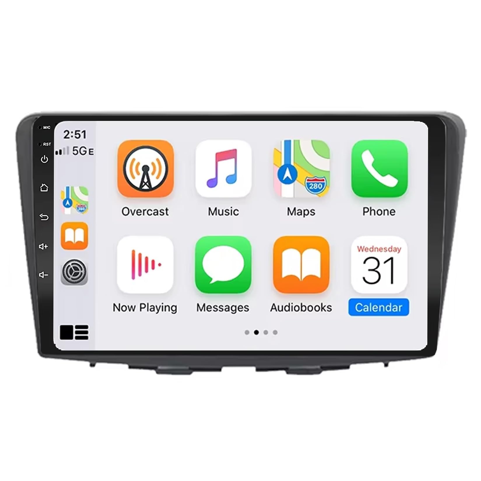 BCBSYCJP Car Radio with Wireless CarPlay Android Auto for Suzuki Baleno 2015-2018 9 Inch Stereo Mirror Link Bluetooth with Android Auto Carplay Wireless WIFI FM GPS,8 Core 6G+128G