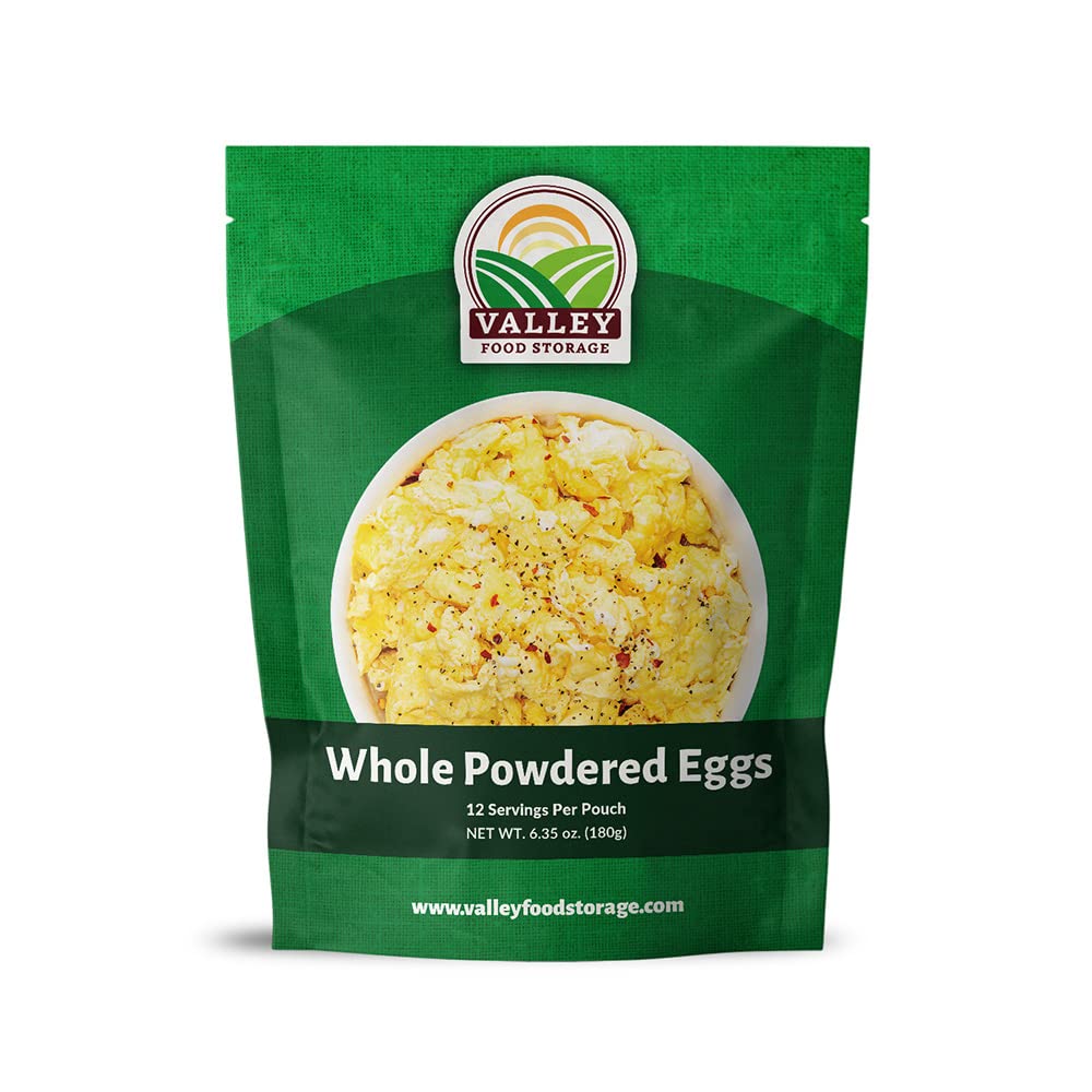Freeze Dried Whole Powdered Eggs, 6.35 Oz Premium
