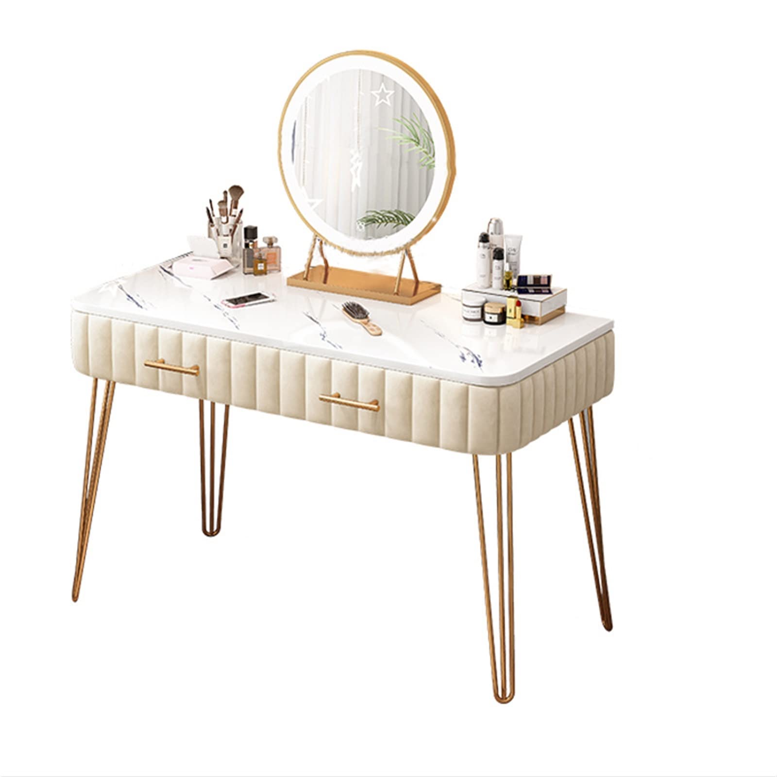 Modernes Make-up für Schlafzimmer – kompakte Einzelkommode, stilvoller, unabhängiger Ty-Tisch für den Familiengebrauch, platzsparendes Design, elegante Wohnmöbel