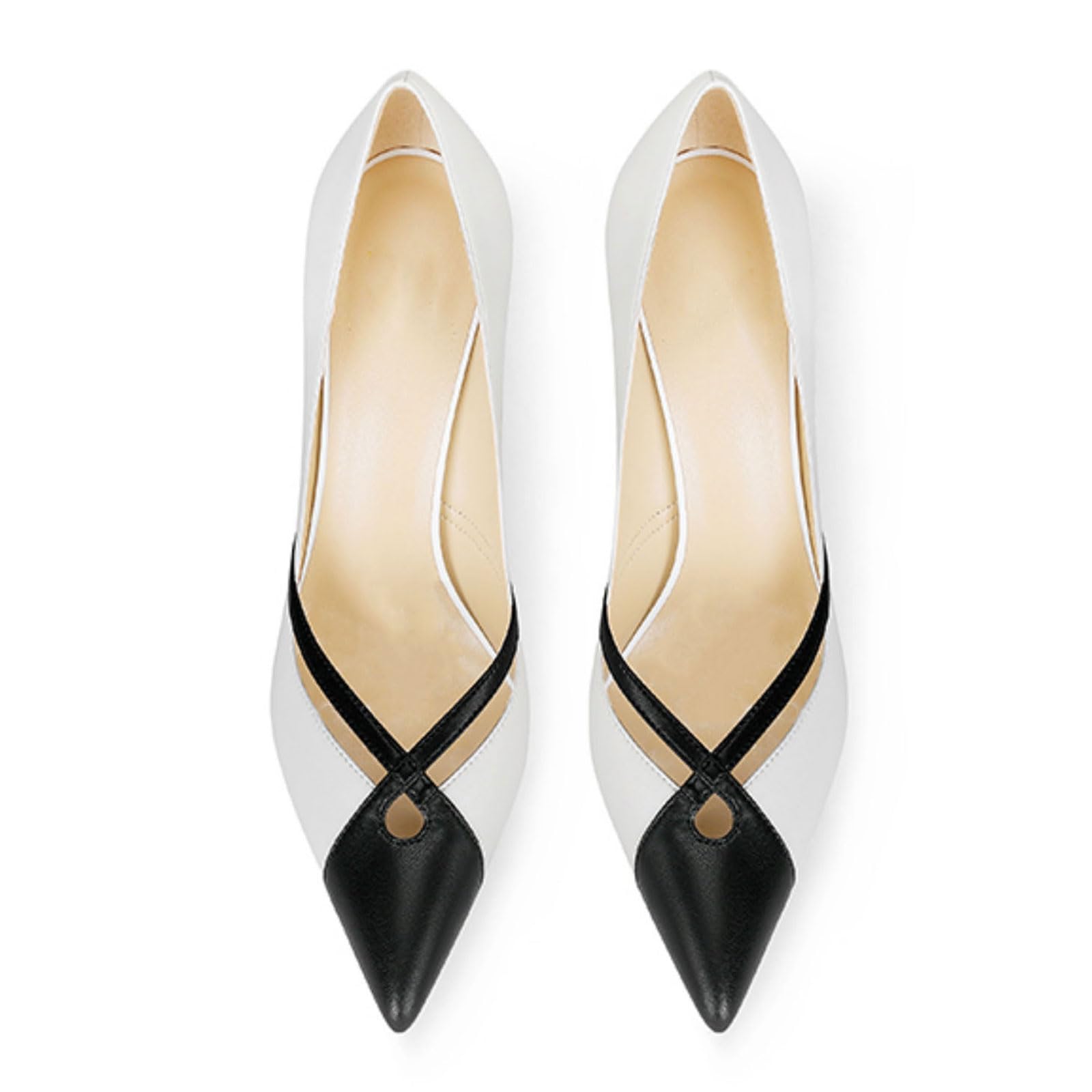 Tacchi Alti High Heels Donna Ritaglio Punta Chiusa Stiletto Slip On Porm Partito Abito Sposa Ufficio Scarpe 12cm
