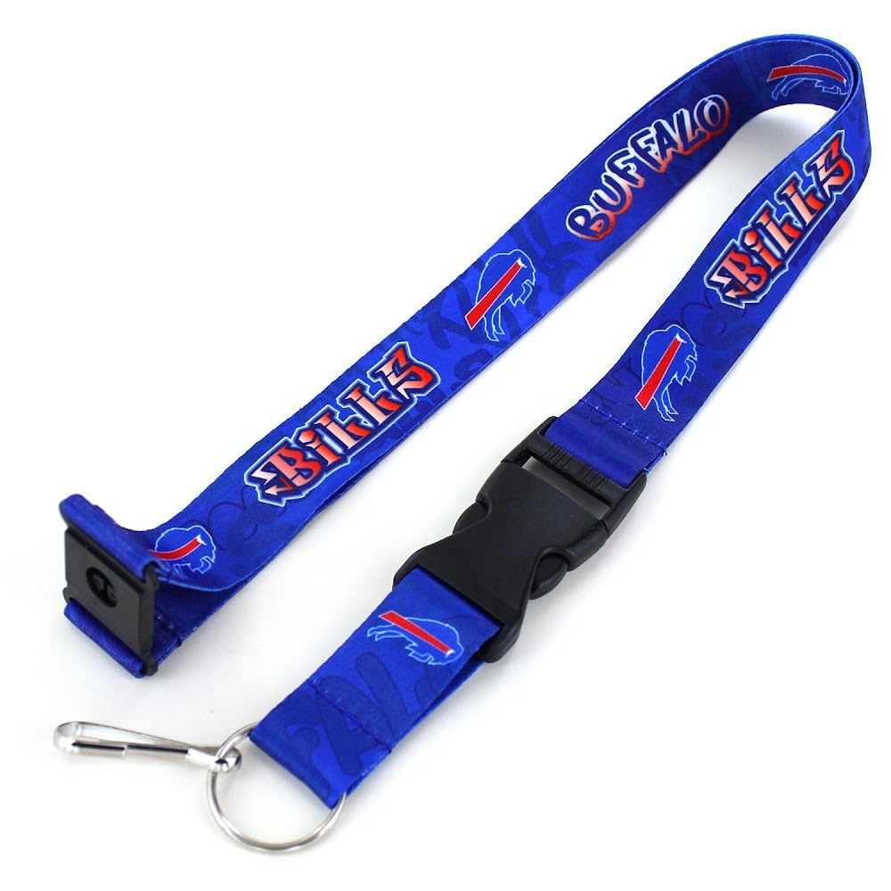aminco NFL Buffalo Bills Graffiti Lanyard — image 1