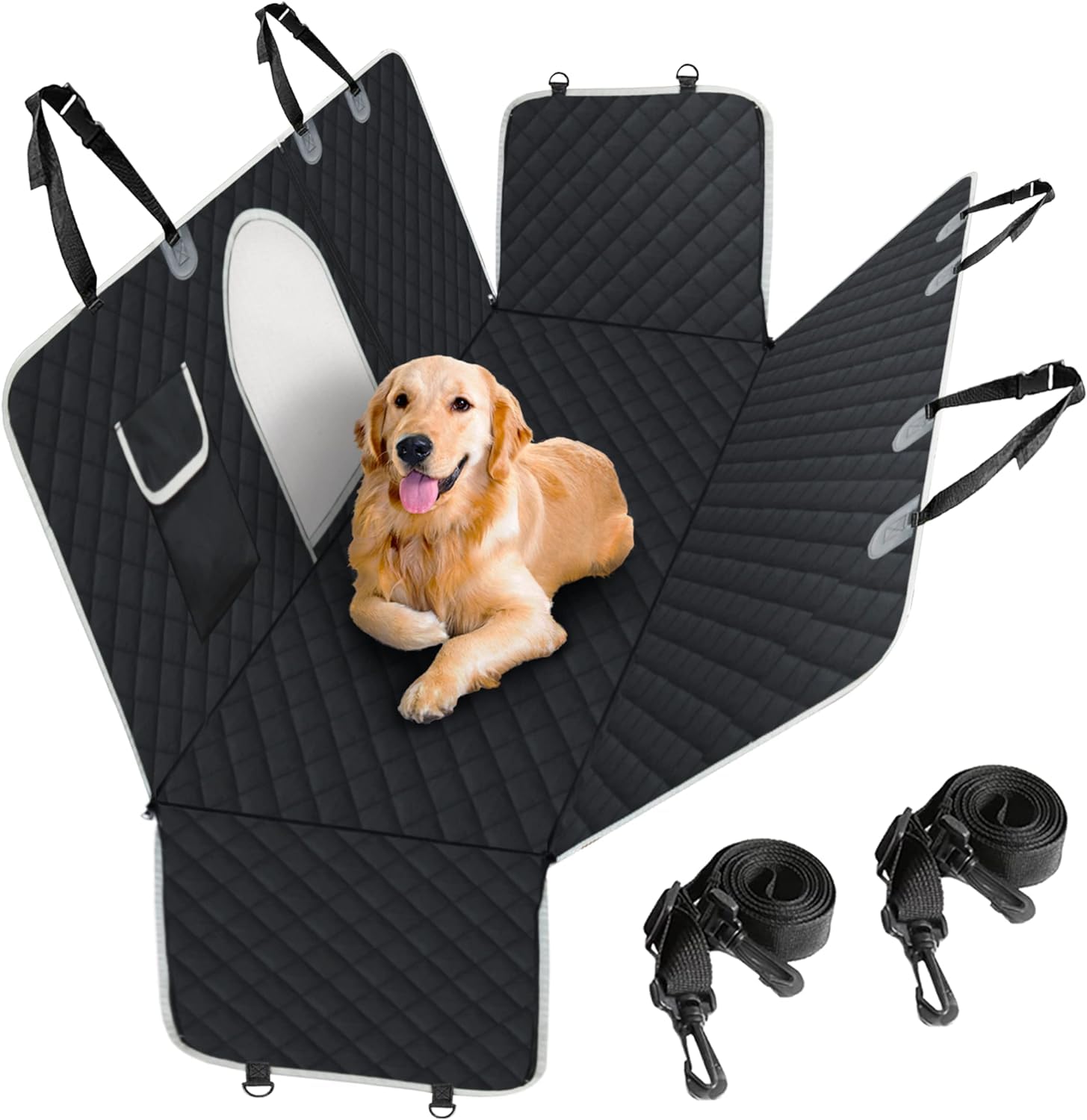 See full amazon price history chart for PetLux Back Seat Cover for Dogs, Durable Back Seat Cover, 100% Waterproof, Scratch Proof Nonslip Dog Hammock Seat Cover for Cars Sedan SUV, Truck with Mesh Window. (Door Shape Mesh SC Grey) PetLux Back Seat Cover for Dogs, Durable Back Seat Cover, 100% Waterproof, Scratch Proof Nonslip Dog Hammock Seat Cover for Cars Sedan SUV, Truck with Mesh Window. (Door Shape Mesh SC Grey) (B0D8H8PJN2) Amazon Price History, Amazon Price Tracker