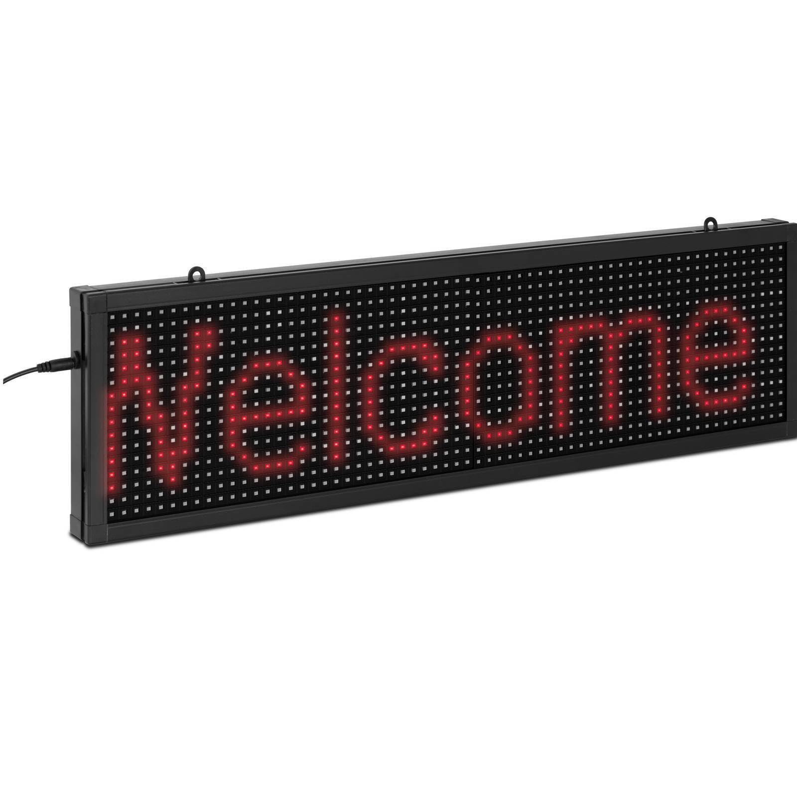 Insegna luminosa a led Scritta Scorrevole LED Insegna Luminosa Programmabile