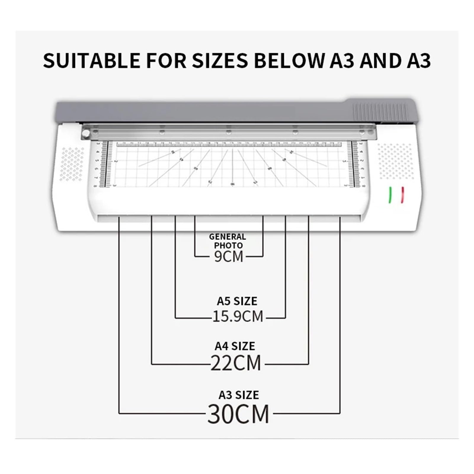Maszyna do laminowania, Laminator fotograficzny YE381C Szybko nagrzewająca się maszyna do laminowania z nożem do papieru Dom/biuro W pełni automatyczna laminarka do formatu A3/A4