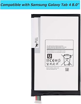 EB-BT330FBE EB-BT330FBU Replacement Battery Compatible with Galaxy Tab 4 8.0,SM-T330NU SM-T337A,SM-T337T,SM-T331,SM-T337V with Toolkit