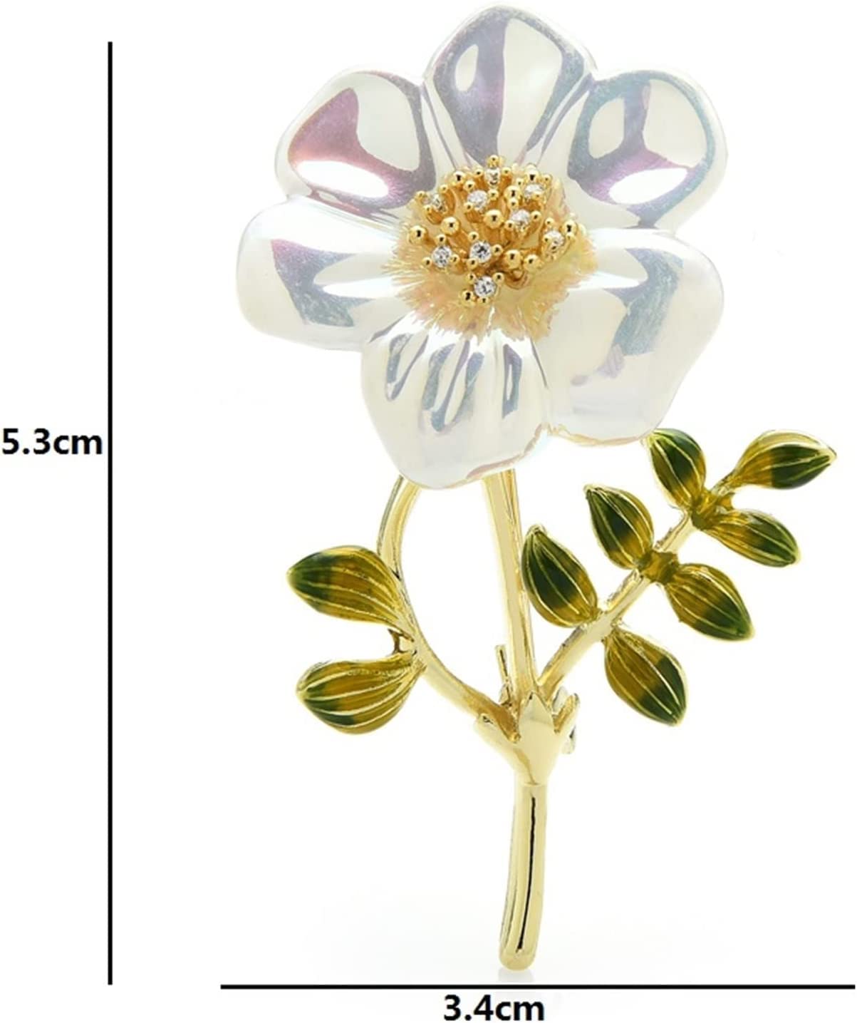 Brosche Broschen Broschennadeln Damen Brosche Pin Damenmode Accessoires Blumenbrosche Damen Blumen Party Brosche Strickjacke Jacke Mantel Brosche Broschennadel Anstecknadeln