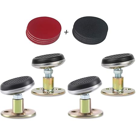 Verstellbarer Bett-Stabilisator Gegen Wackeln | Wandschutz 93-120mm | Für Betten & Möbel