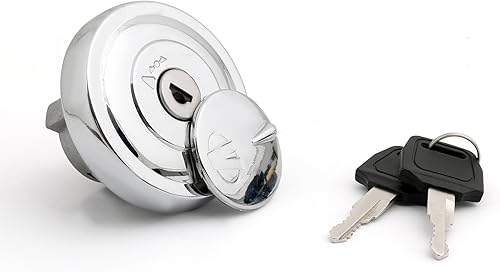 Miniatura 2 de Topteng Llave de tapa de tanque de combustible para Yamaha XVS125 Drag Star 2000-2004, VS400 (Drag Star) 1996-2012, XVZ1300 Royal Star 1996-2013,