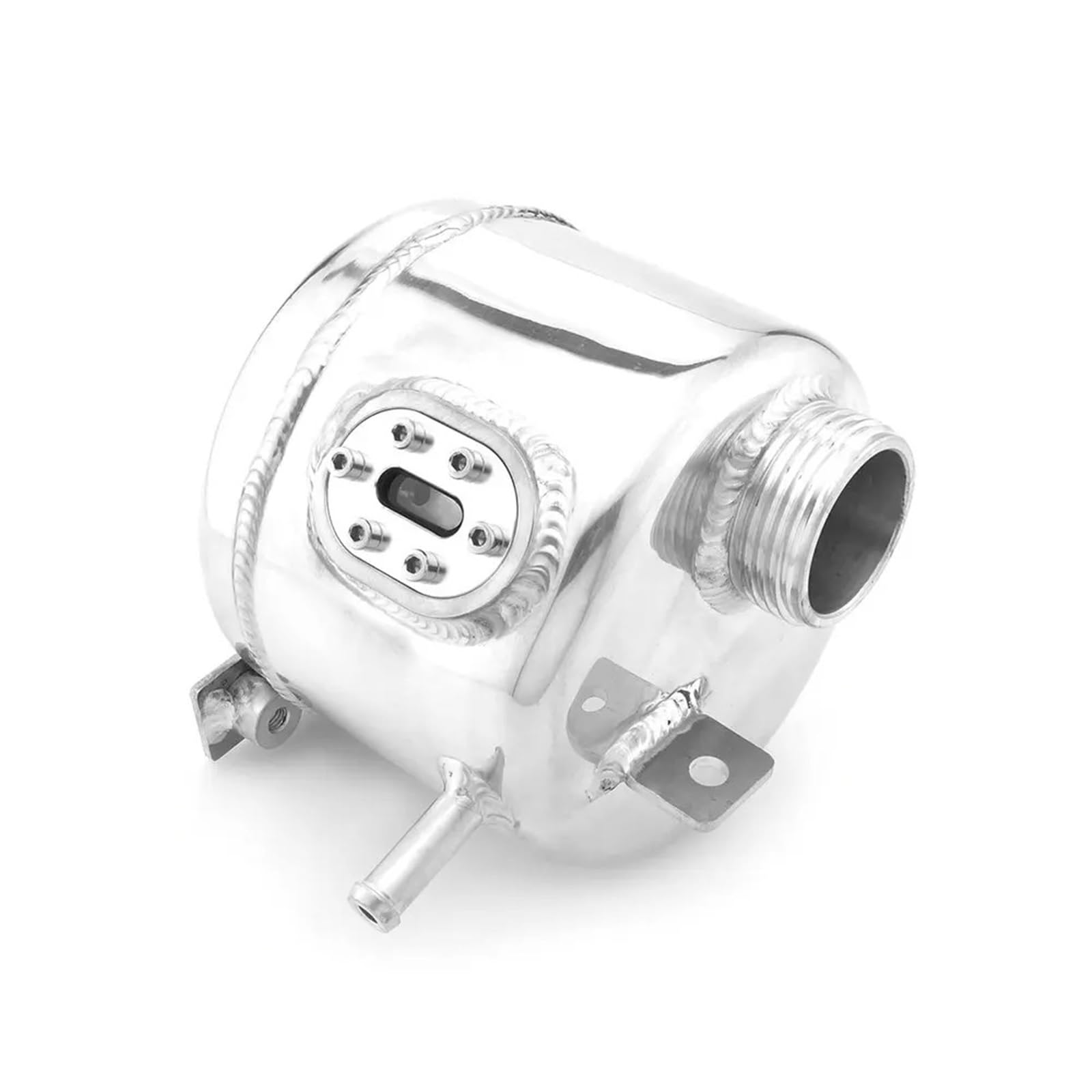 Zamiennik Wyrównawczego Chłodzącego dla Aluminiowy zbiornik wyrównawczy płynu chłodzącego do chłodnicy, przelewowy, pasuje do Mini Cooper S R52 R53 R 52 53(Black)