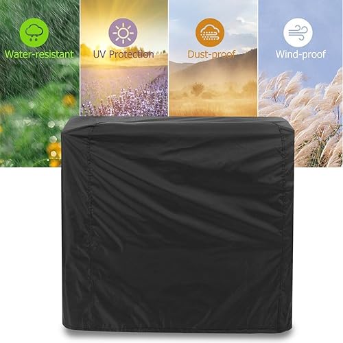 Miniatura 3 de Funda para parrilla de gas para barbacoa, cubierta impermeable de poliéster para barbacoa, cubierta de barbacoa de gas resistente, protector de