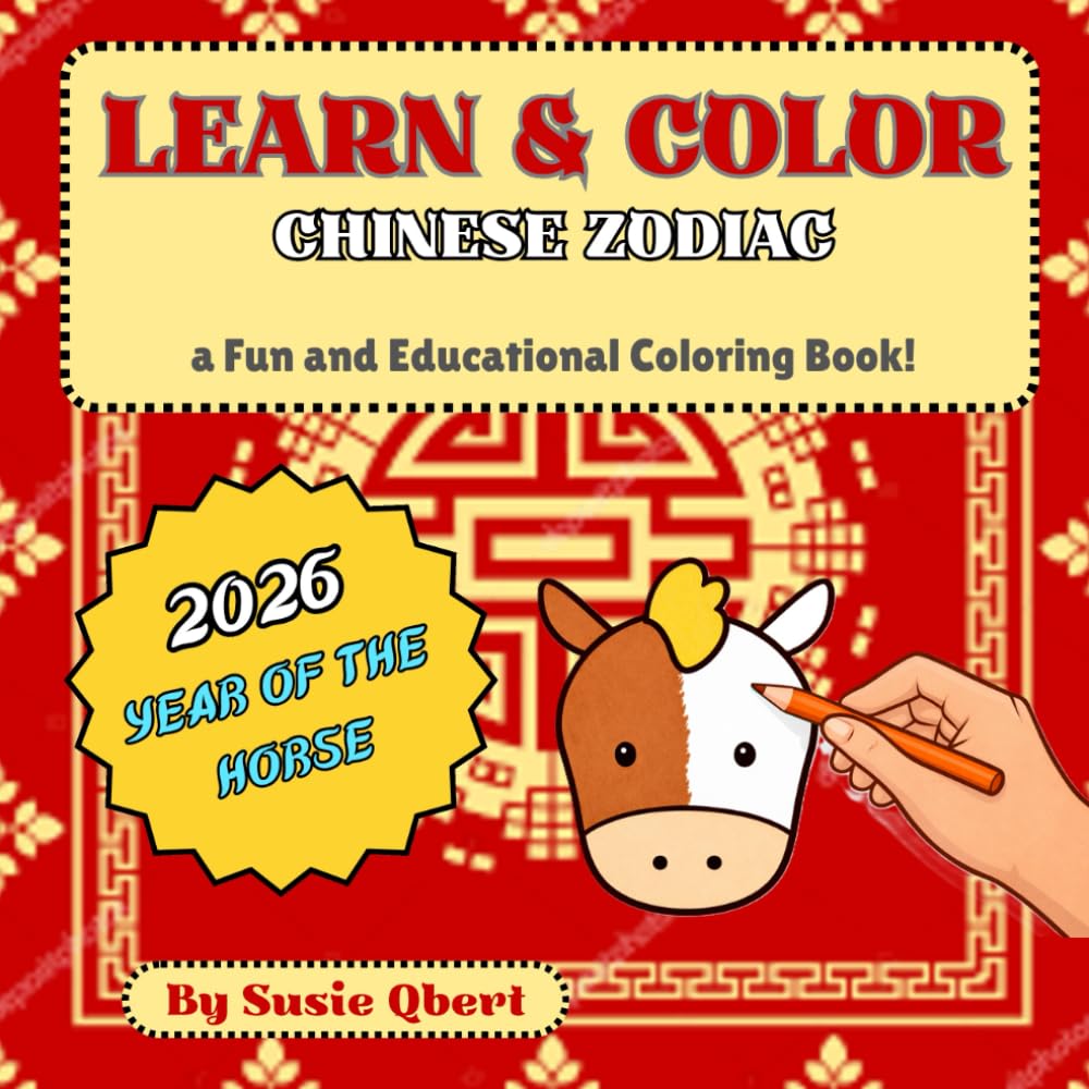LEARN & COLOR - Chinese Zodiac