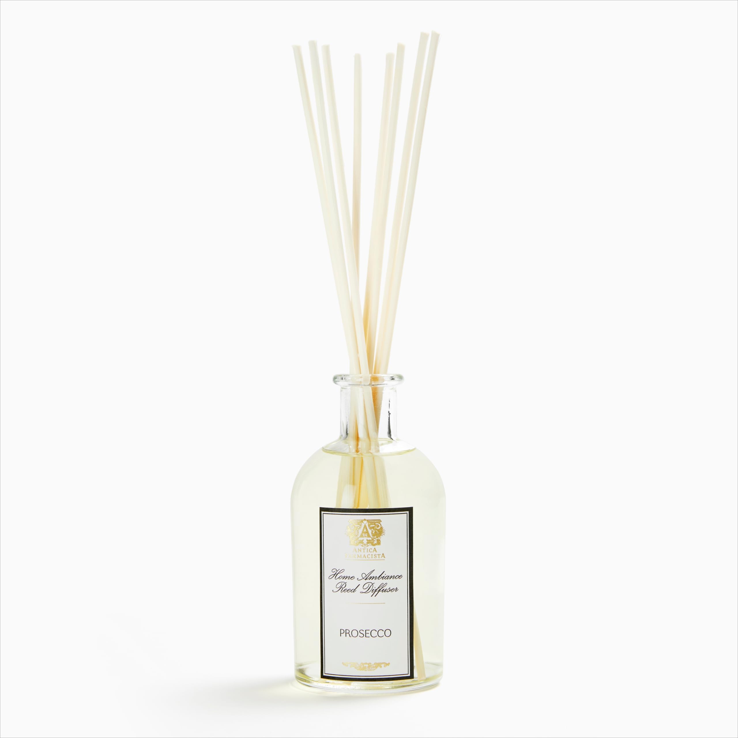 Home Ambiance Diffuser - Long-Lasting Reed Scent Diffuser - Luxury Room Freshener Gift - Prosecco, 8.45 fl oz